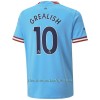 Camiseta de fútbol Manchester City Grealish 10 Primera Equipación 2022-23 - Hombre